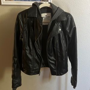 Hollister Leather Jacket